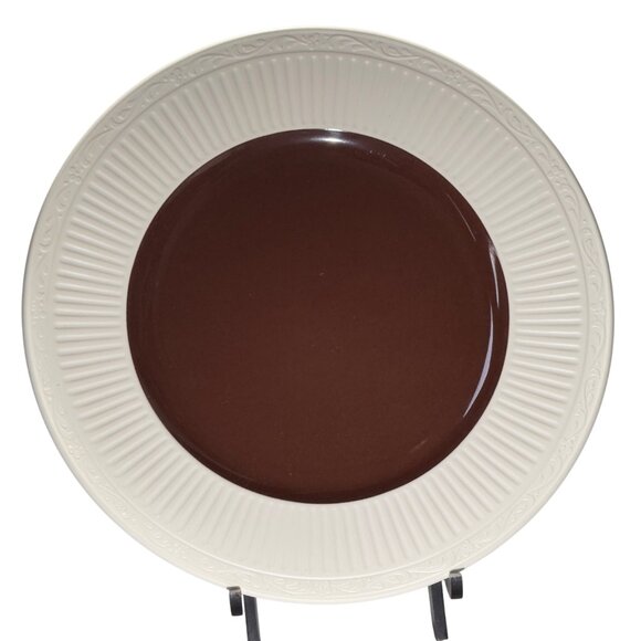 Mikasa Italian Mocha Dinner Plate DD915 12.5" Diameter Oven Microwave Dishwasher - Picture 1 of 10